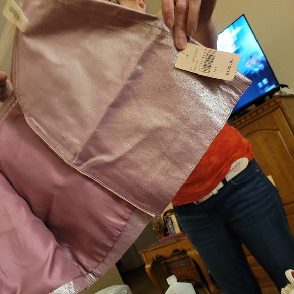 Genuine Wilsons Leather Designed by Maxima Barbie Doll Pink Vintage Skirt Suit. - Picture 7 of 9